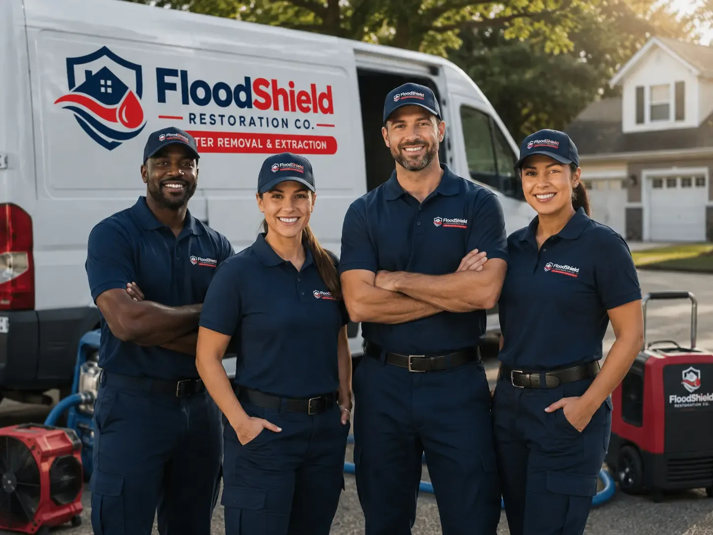 Flood Damage Restoration company in Colerain, NC